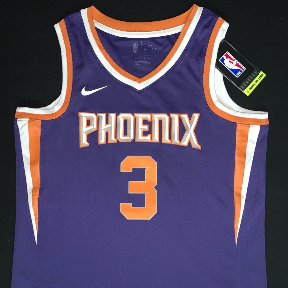 NWT Nike Chris Paul Phoenix Suns #3 Purple Icon Swingman Jersey 40 Men’s Small